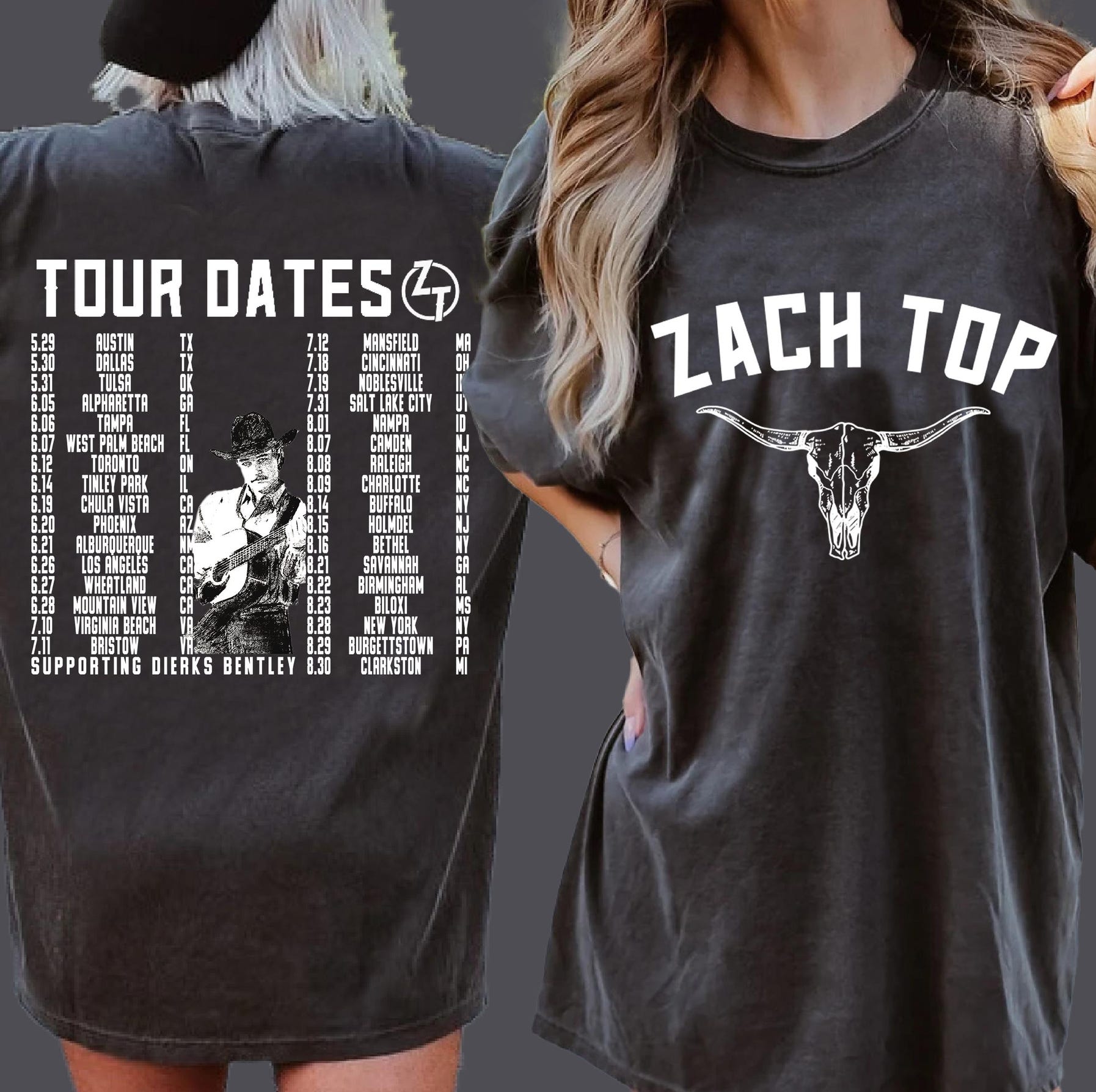 Country Music 2025 Tshirt, Zach Top, Making Country Music Country Again, Western Style Shirt, Graphic Tee, Music Lover Gift