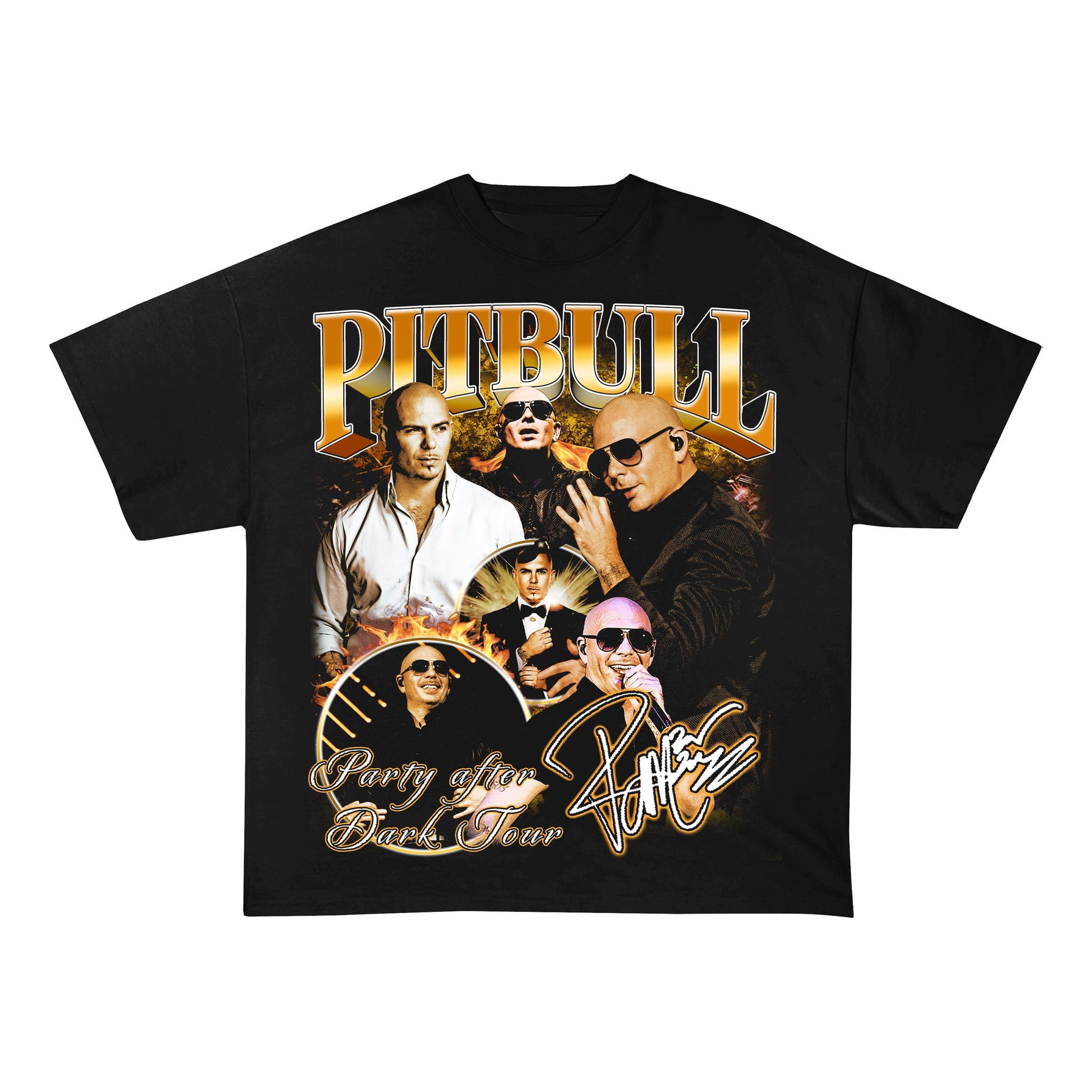 Pitbull MrWorlwide Vintage Fan Merch, Homage 90'S Rap Concert Bootleg, Concert Memorabilia, Unisex Tee