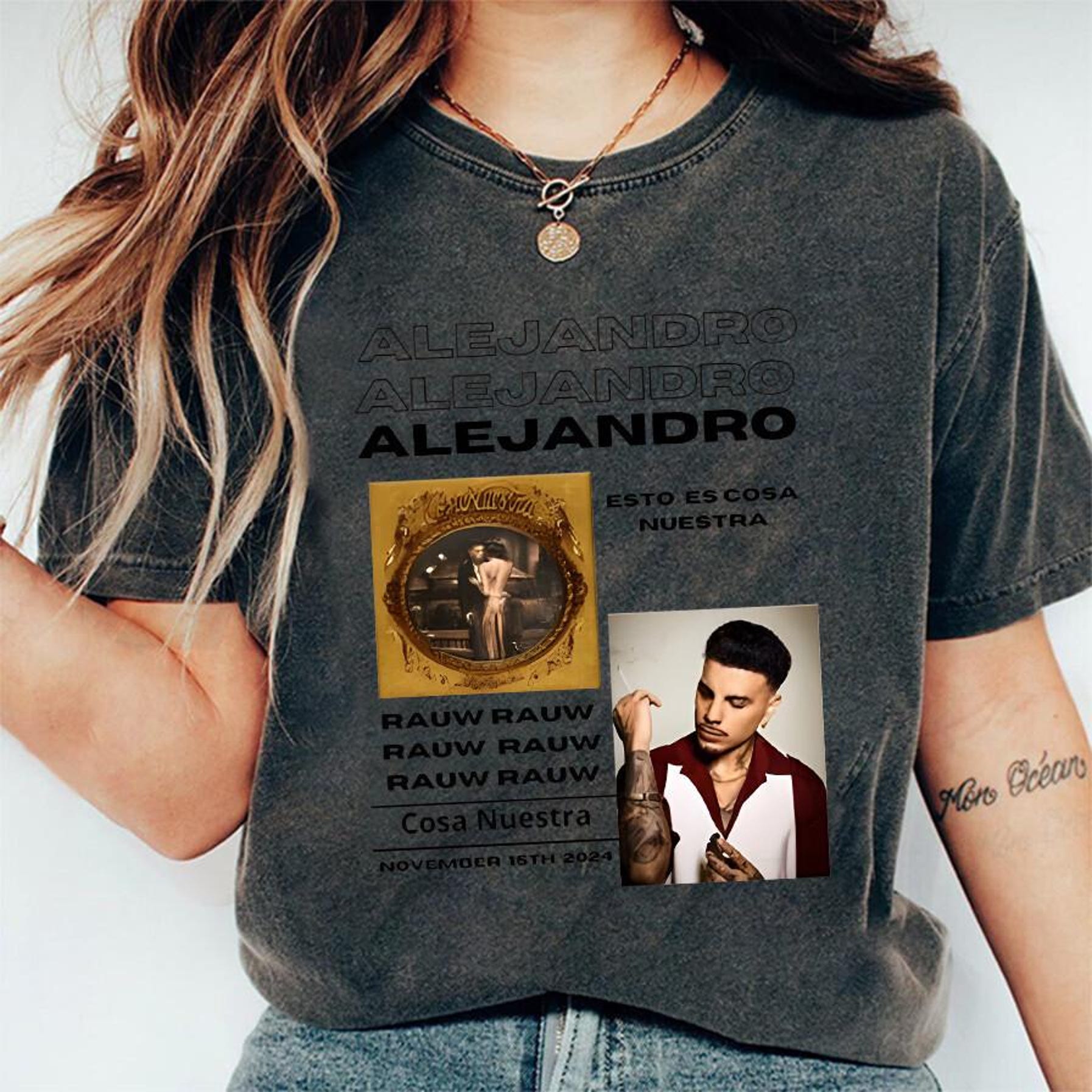 Rauw Alejandro Shirt, Rauw Fan Shirt,Reggaeton Shirt, Pareja Del Ano,Todo De Ti Shirt