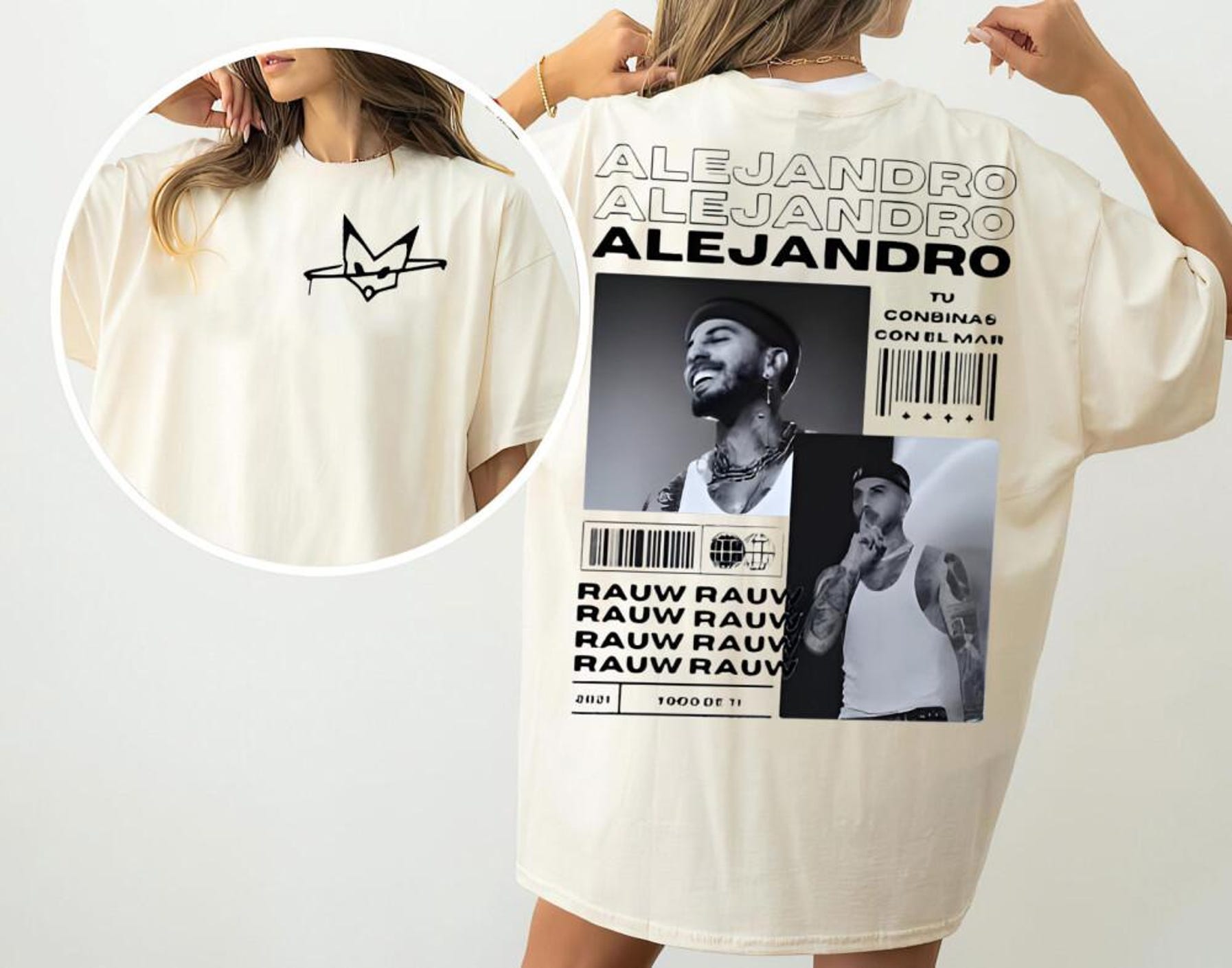 Rauw Alejandro Tour 2025 Shirt, Rauw Fan Shirt, Pareja Del Ano,Todo De Ti Shirt