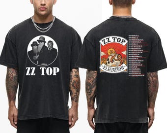 Zz Top The Elevation Tour 2025 Shirt, Zz Top Band 2025 Concert, Zz Top Fan Gifshirt, Zz Top Tour Merch, Zz Top Band Graphic Shirt, Zz Top