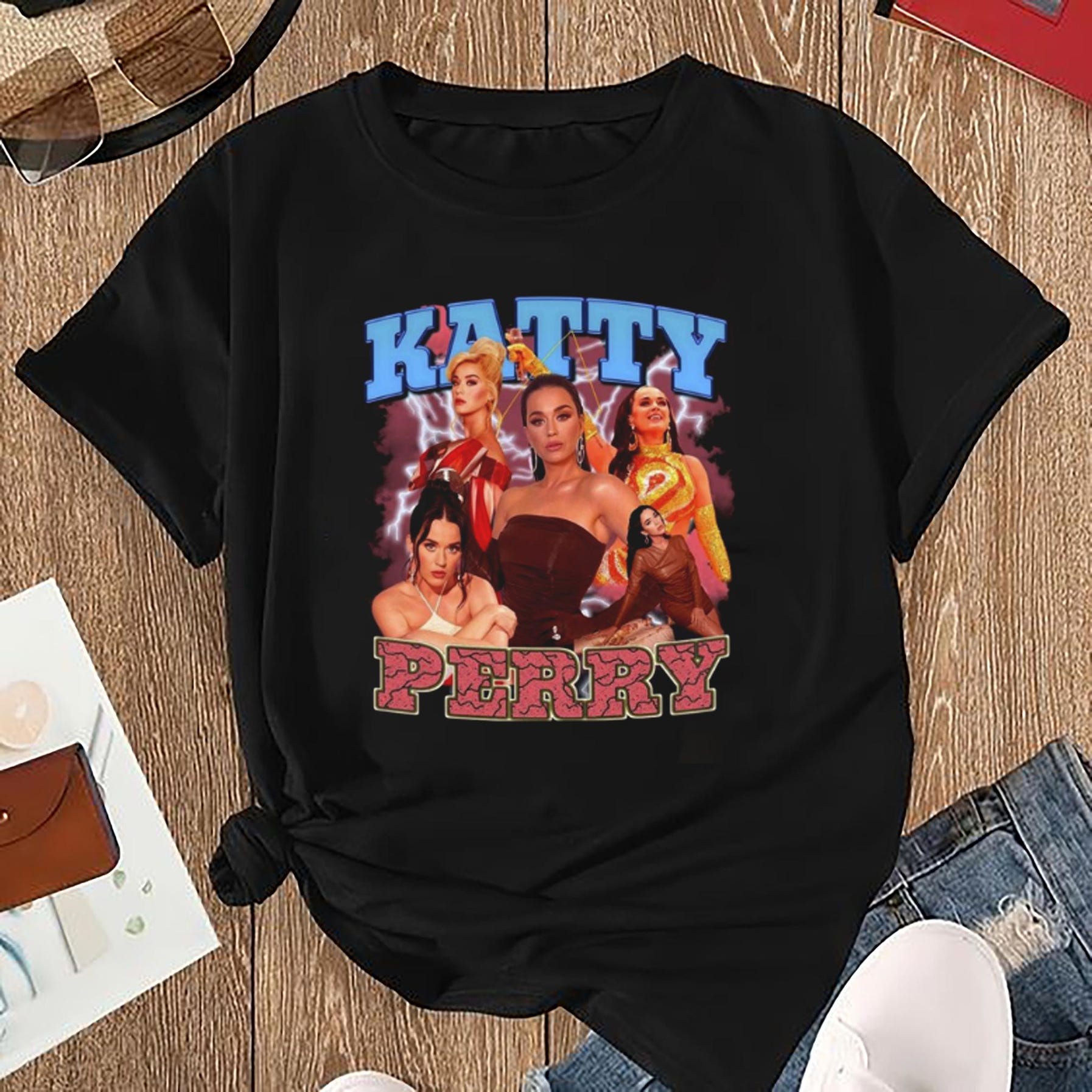 Bootleg Katy Perry 90S Vintage Shirt, Katy Perry Tour 2025 Shirt, Katy Perry Fan Gift, Katy Perry Concert Merch, Katy Perry Graphic Shirt