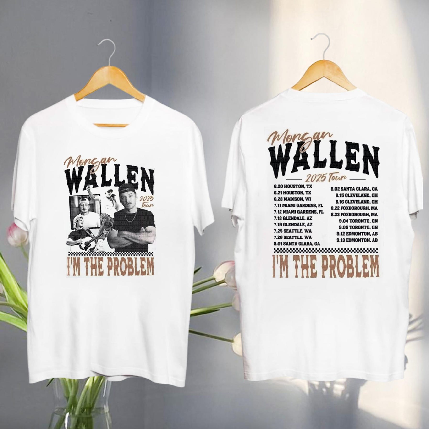 Morgan Wallen I'M The Problem Tour 2025 Shirt, Morgan Wallen Concert 2025, Morgan Wallen Fan Shirt, Morgan Wallen Merch, Country Music Tee