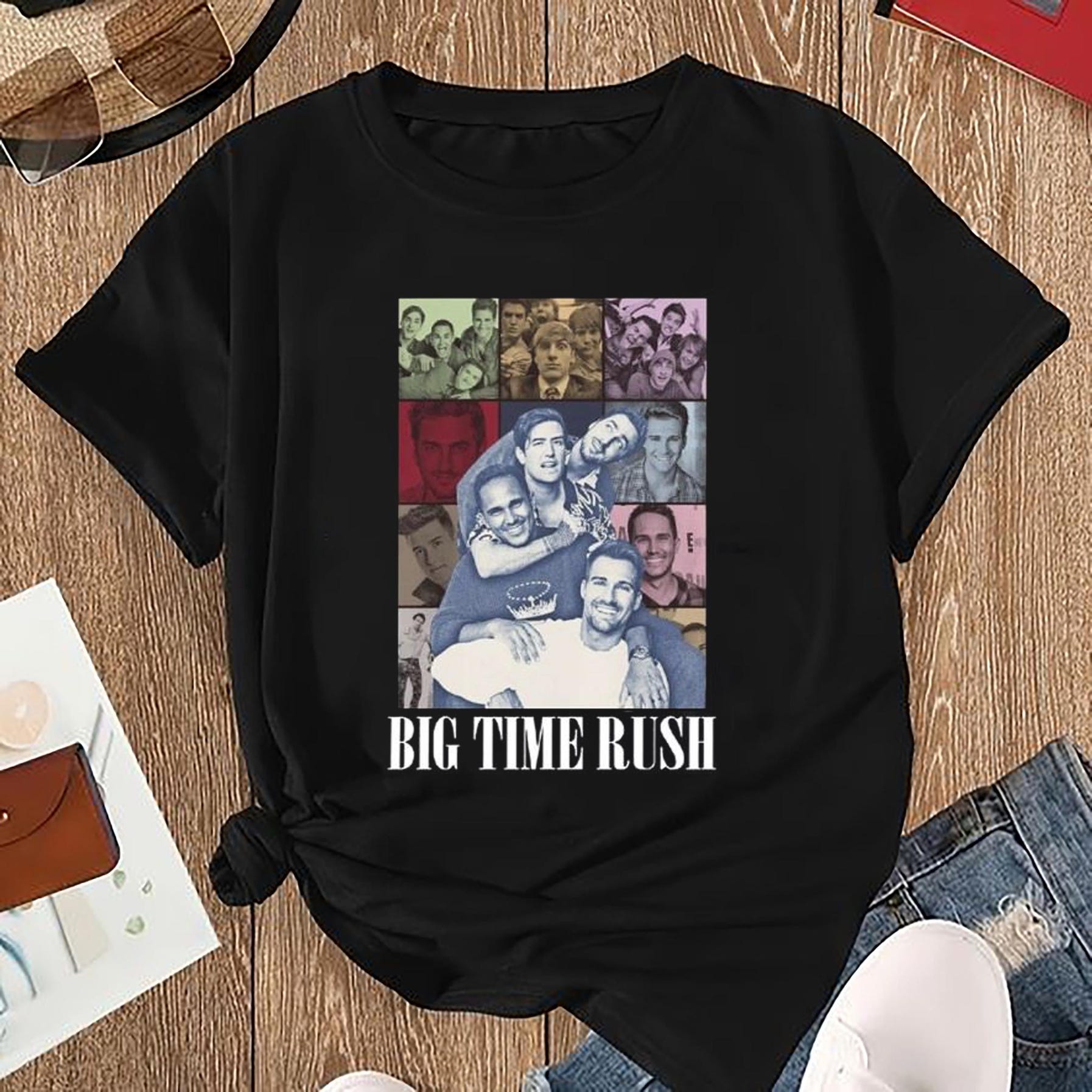 Big Time Rush Bootleg Shirt, 2025 Big Time Rush Tour Shirt, Big Time Rush Fan Gift, Big Time Rush Merch, Big Time Rush 90S Vintage Shirt