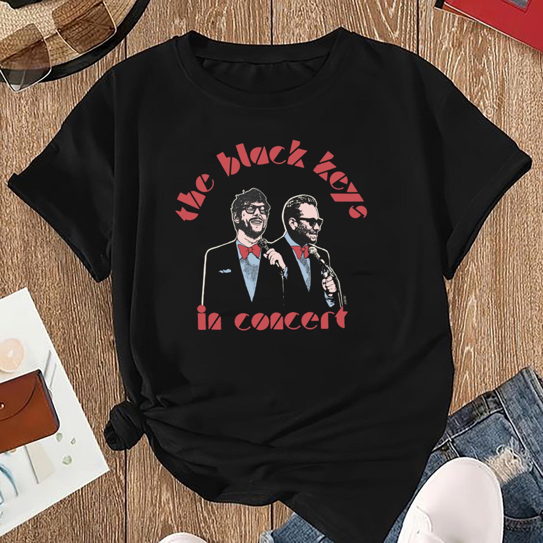 The Black Keys In Concershirt, The Black Keys Tour 2025 Shirt, The Black Keys Fan Shirt, The Black Keys Merch, The Black Keys Vintage Tee