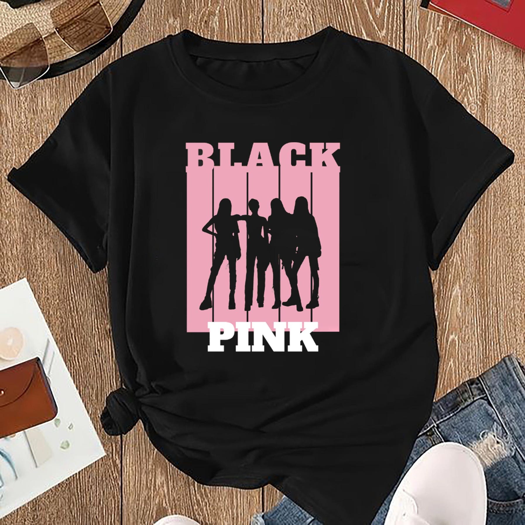 Black Pink Blink Gifshirt, Black Pink Graphic Shirt, Black Pink World Tour 2025 Shirt, Black Pink 2025 Concert Tee, Kpop Black Pink Merch