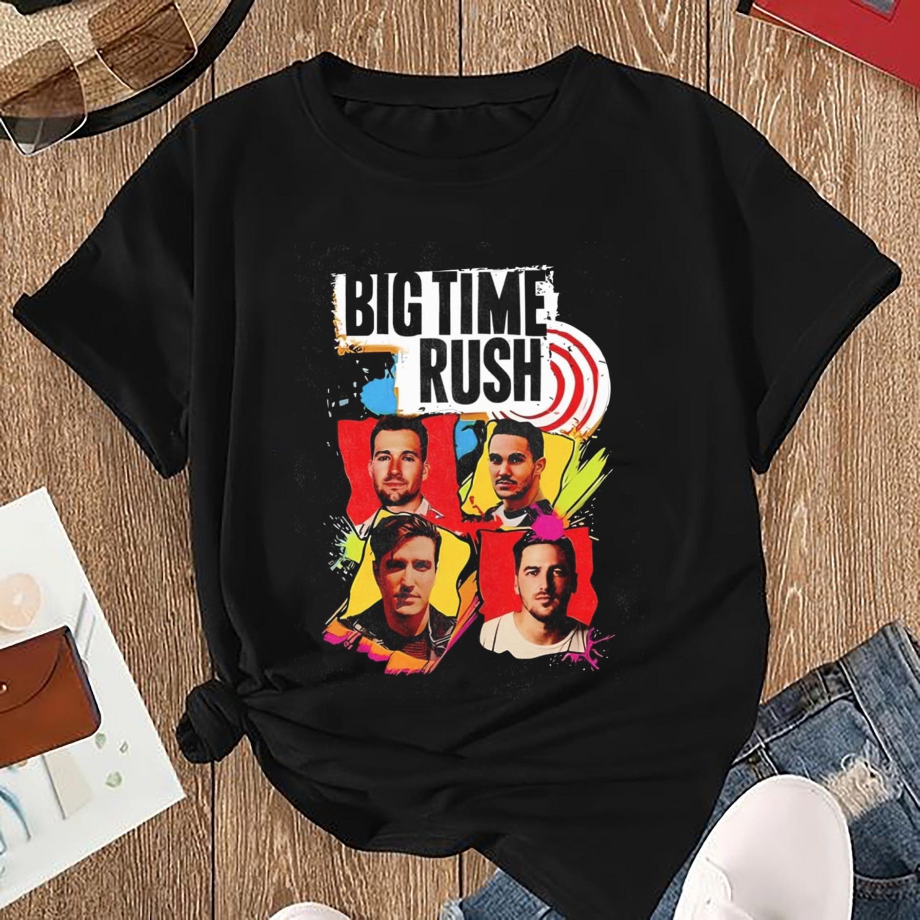 Big Time Rush 90S Vintage Shirt, Big Time Rush Bootleg Shirt, 2025 Big Time Rush Tour Shirt, Big Time Rush Fan Gift, Big Time Rush Merch