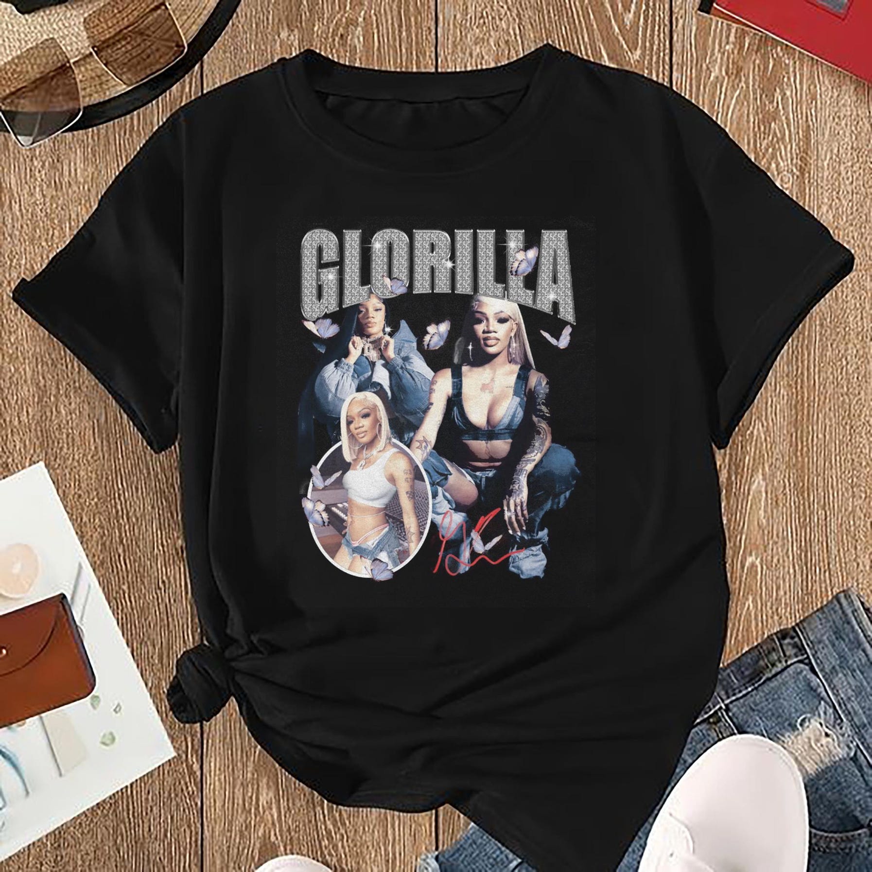 Glorilla 90S Vintage Shirt, Glorilla Bootleg Shirt, 2025 Glorilla Glorious Tour Shirt, Glorilla Merch, Glorilla Concert, Glorilla Fan Shirt
