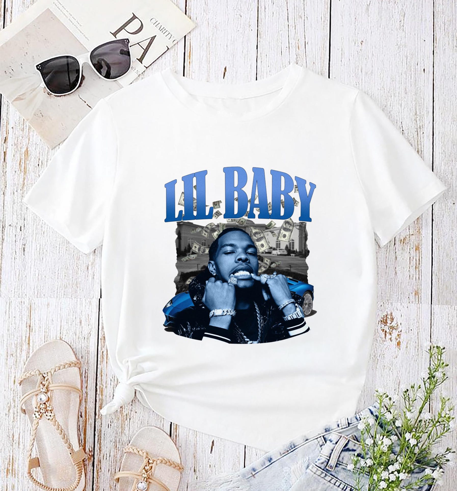 Graphic Lil Baby Shirt, Lil Baby 90S Vintage Shirt, Lil Baby Fan Gifshirt, Lil Baby Rapper Merch, 2025 Lil Baby Wham World Tour Shirt