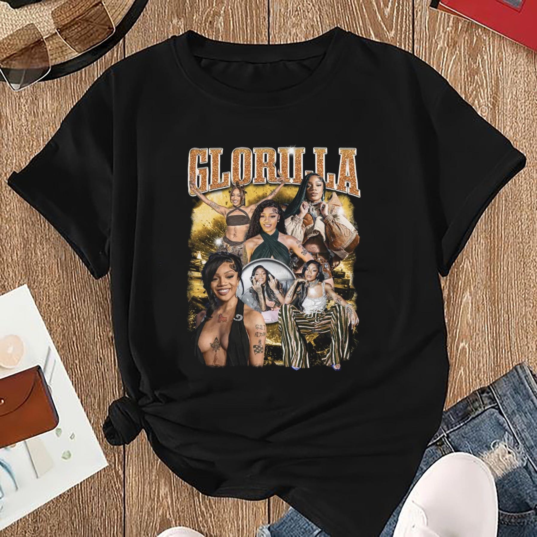 Glorilla Fan Shirt, Glorilla 90S Vintage Shirt, Glorilla Bootleg Shirt, 2025 Glorilla Glorious Tour Shirt, Glorilla Merch, Glorilla Rapper