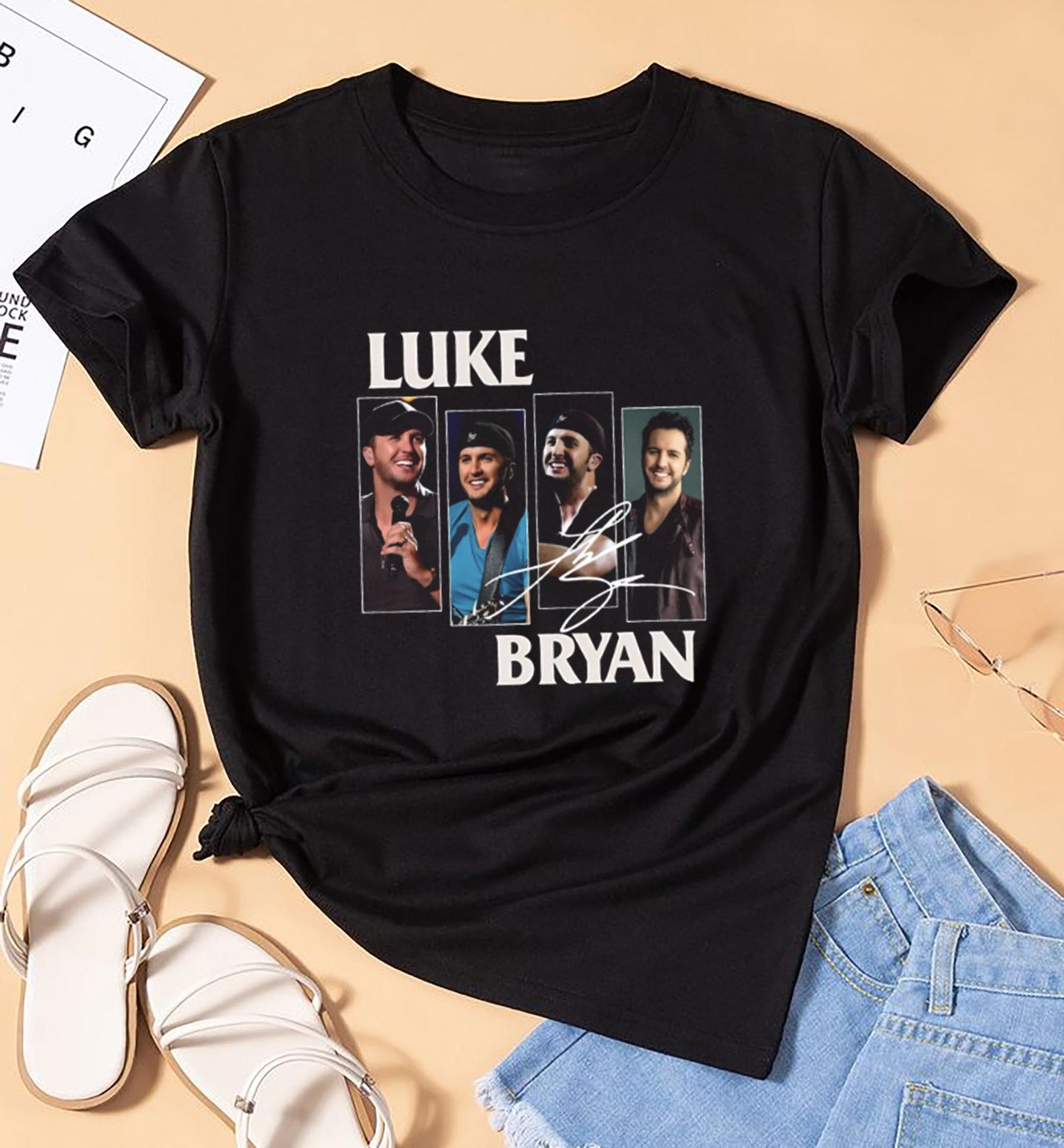 Luke Bryan Graphic Shirt, Luke Bryan Fan Gift, Luke Bryan Merch, Luke Bryan 90S Vintage Shirt, Luke Bryan Shirt, Luke Bryan Tour 2025 Shirt