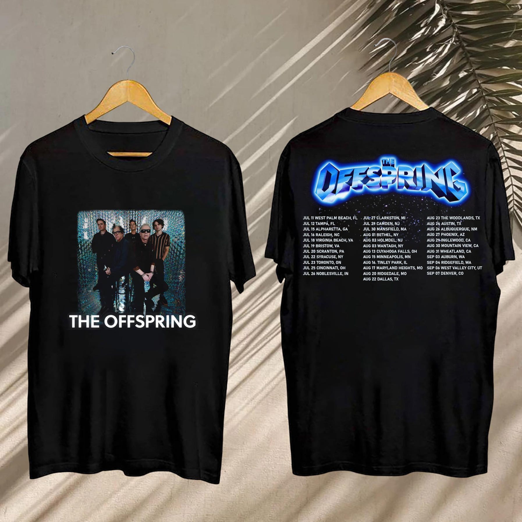 Supercharged Worldwide In '25 Tee, The Offspring Shirt, The Offspring, The Offspring Concert, The Offspring Fan Shirt, The Offspring Merch