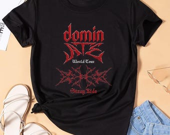 2025 Dominate Stray Kids World Tour Shirt, Stray Kids Kpop Fan Shirt, Stray Kids Merch, Skz Graphic Shirt, Kpop Fan Merch, Stray Kids Shirt