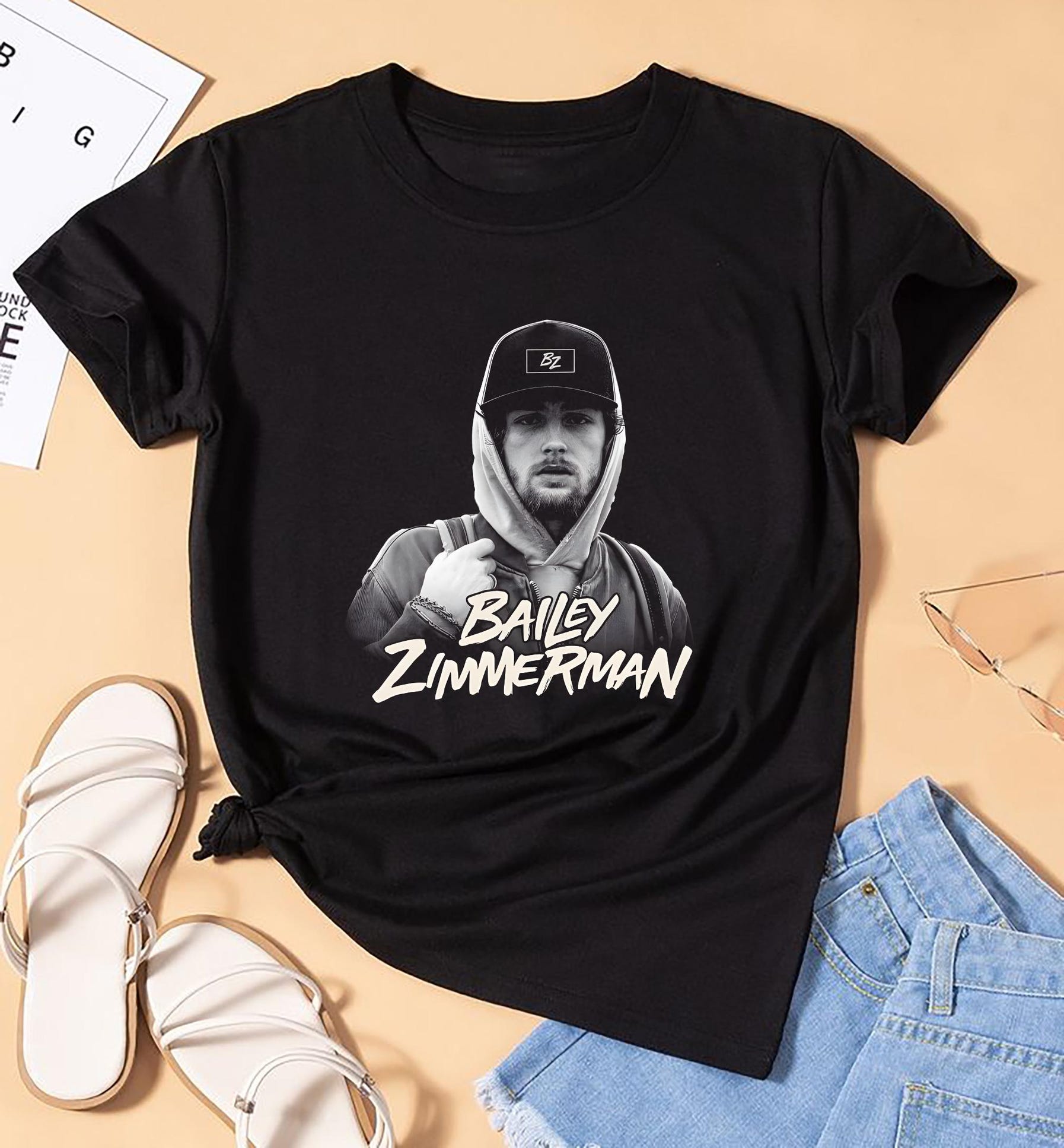 90S Vintage Bailey Zimmerman Shirt, Country Music Shirt Bailey Zimmerman Tour 2025, Bailey Zimmerman Fan Gift, Bailey Zimmerman Tour Merch