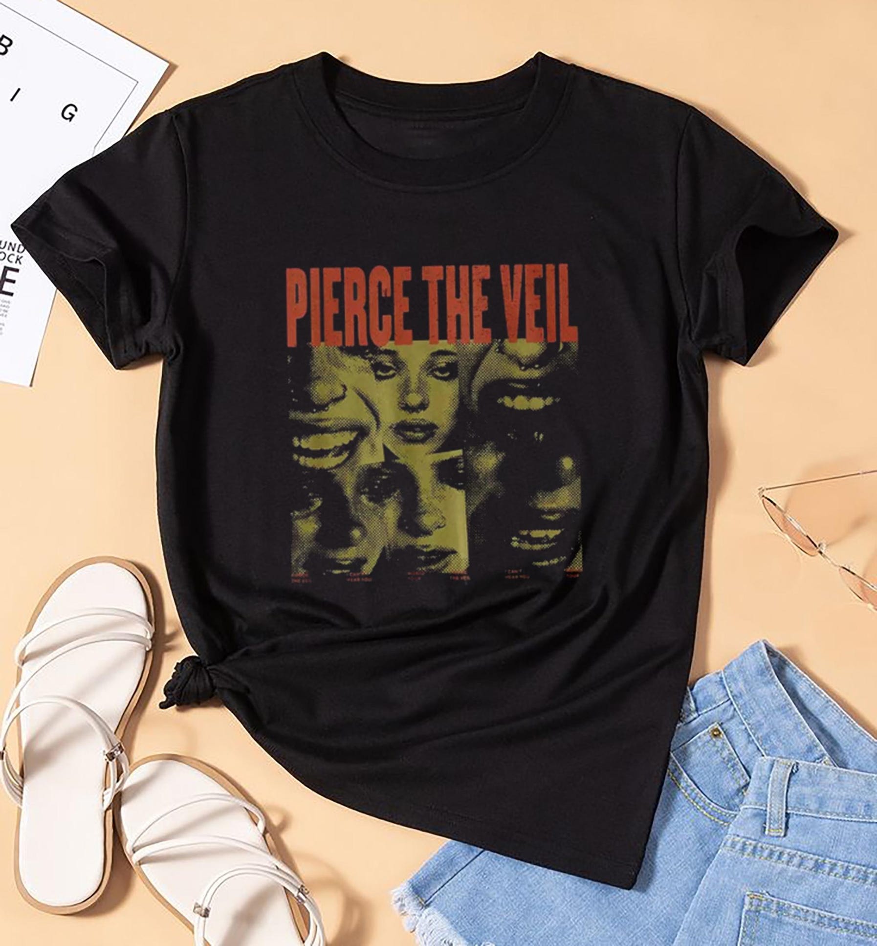 Vintage Pierce The Veil Shirt, Pierce The Veil Rock Band Shirt, 2025 Pierce The Veil Tour, Pierce The Veil Fan Shirt, Pierce The Veil Merch