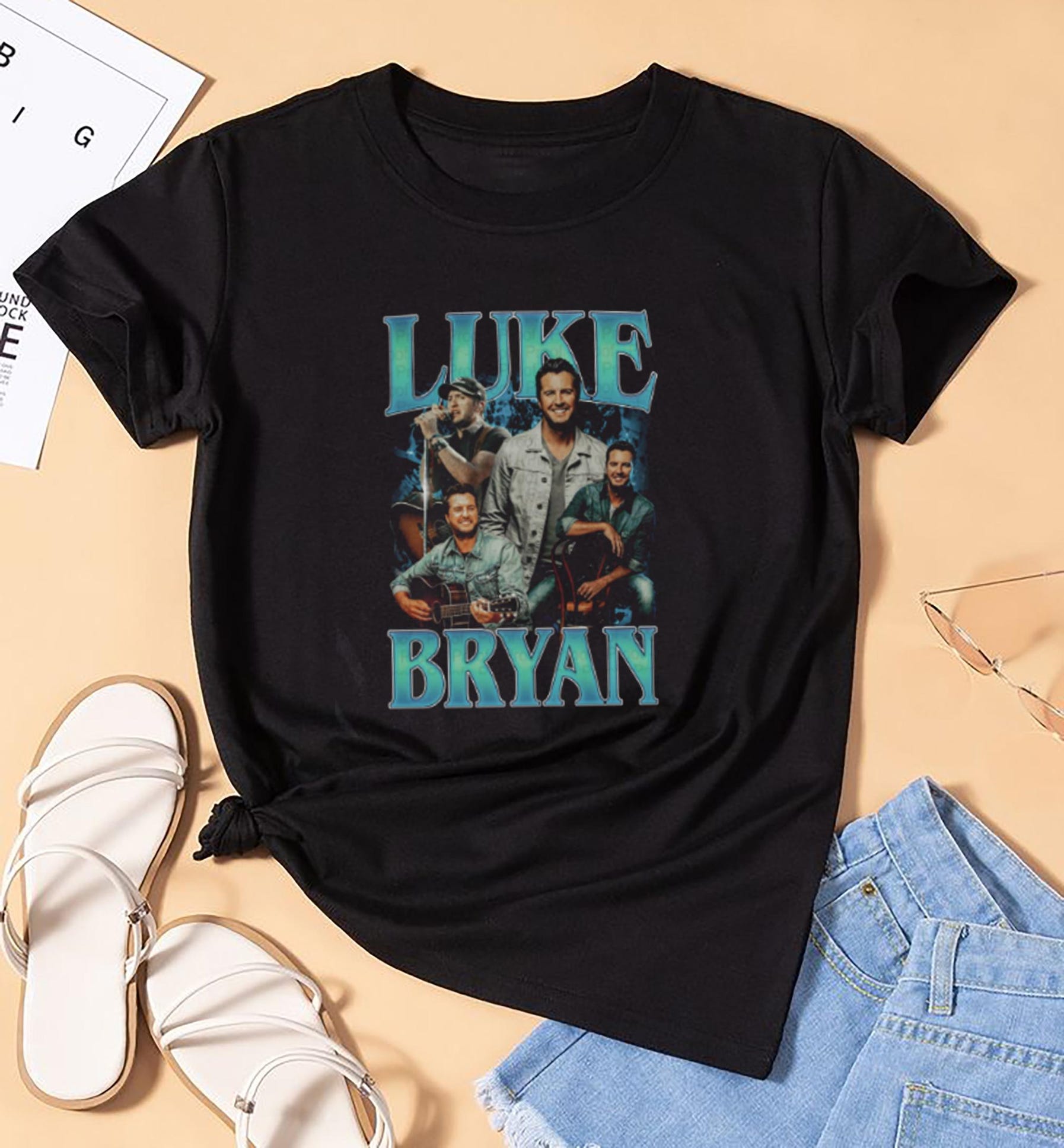 Luke Bryan Bootleg Shirt, Luke Bryan Tour 2025 Shirt, Luke Bryan Fan Gift, Luke Bryan Merch, Luke Bryan 90S Vintage Shirt, Luke Bryan Shirt