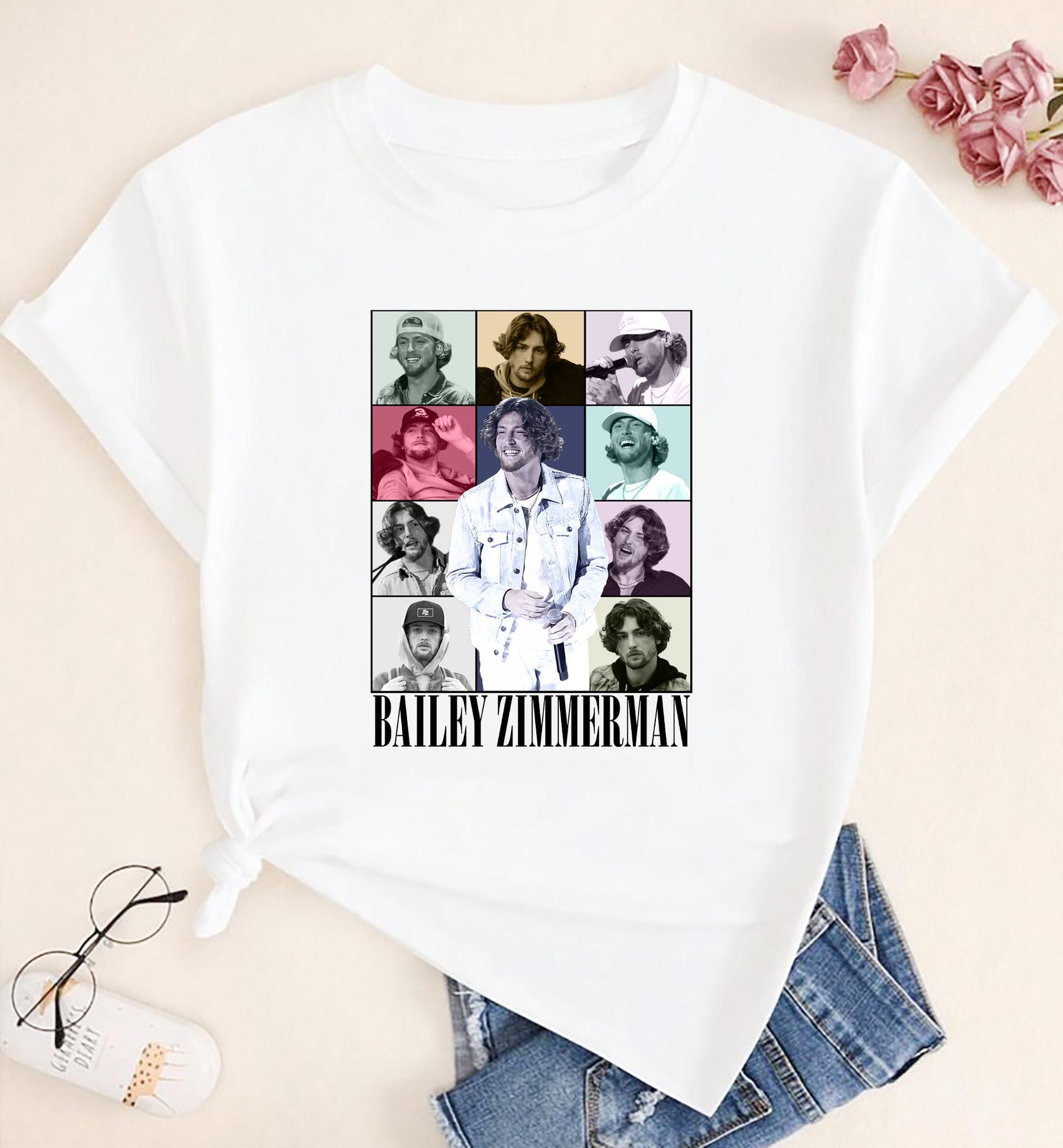 Bailey Zimmerman Graphic Shirt, Bailey Zimmerman Tour 2025, Bailey Zimmerman Fan Gift, Bailey Zimmerman Merch, Country Music Zimmerman Shirt