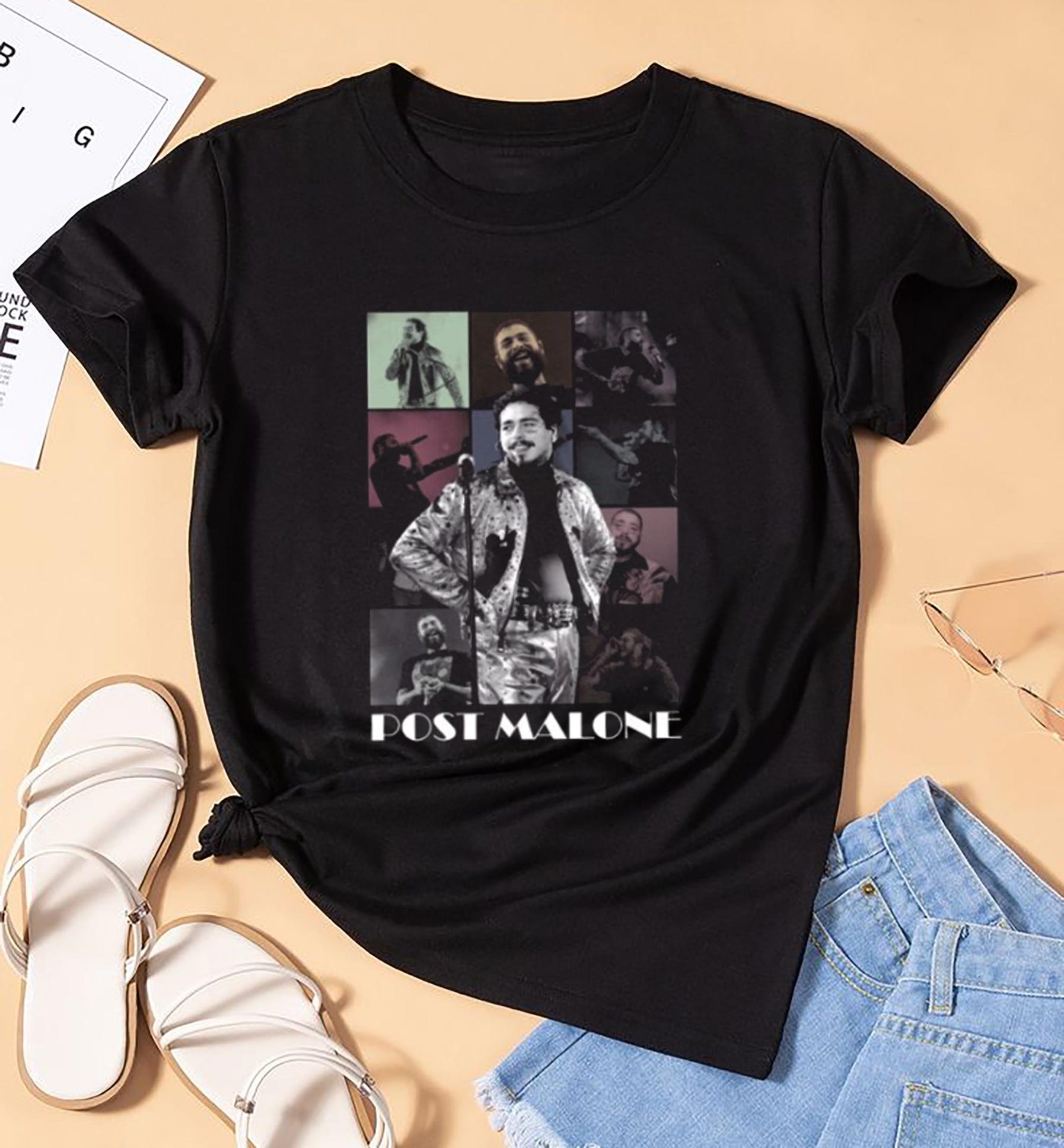 Vintage Post Malone Bootleg Shirt, Graphic Post Malone Shirt, Rap Music, Post Malone Tour 2025 Shirt, Post Malone Fan Gift, Posty Tee