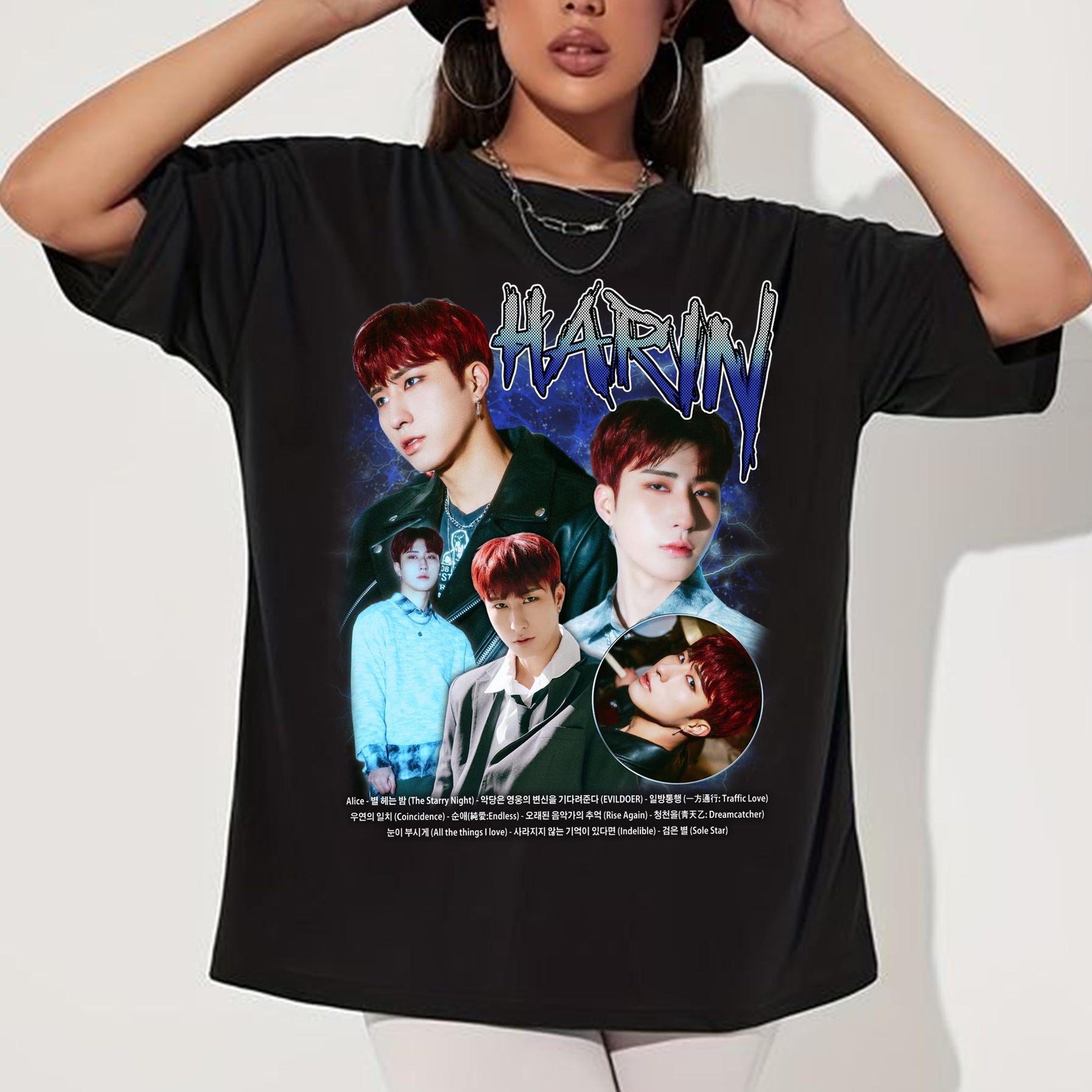 Harin Onewe Graphic Shirt, Onewe We: Dream Chaser Shirt, Onewe World Tour 2025 Shirt, Onewe O Evolution Shirt, Onewe Members