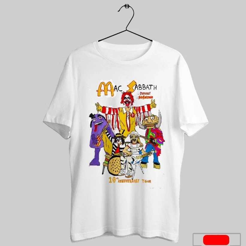 Nice Mac Sabbath 10Th Anniversary Tour 2025 Unisex Shirt
