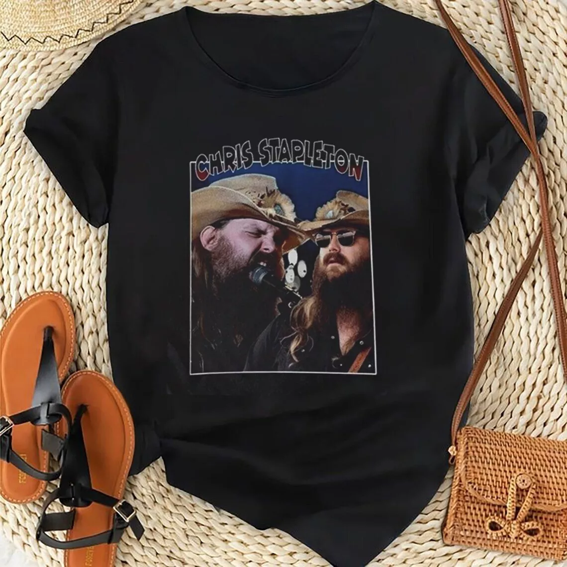 Chris Stapleton Fan Gift Tee, 2025 Chris Stapleton All-American Road Tour Shirt