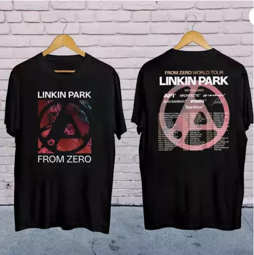Shirt Linkin Park From Zero World Tour 2025, Linkin Park Concert 2025, Linkin Park
