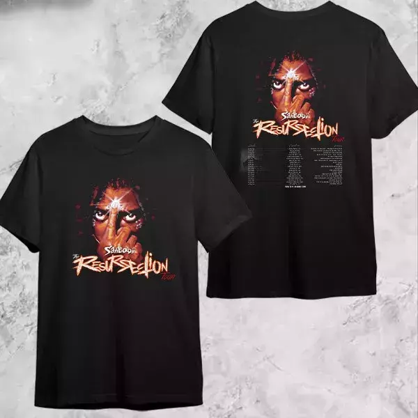Sahbabii The Resurrection Tour Dates 2025 Fan Gifts Classic Shirt