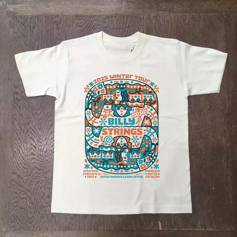 Billy Strings 2025 Winter Tour North Carolina Shirt 