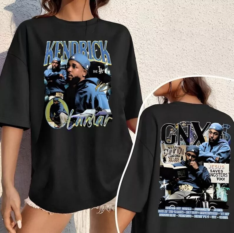 Kendrick Lamar Sza 2025 Grand National Tour 2 Side Shirt Kendrick Lamar