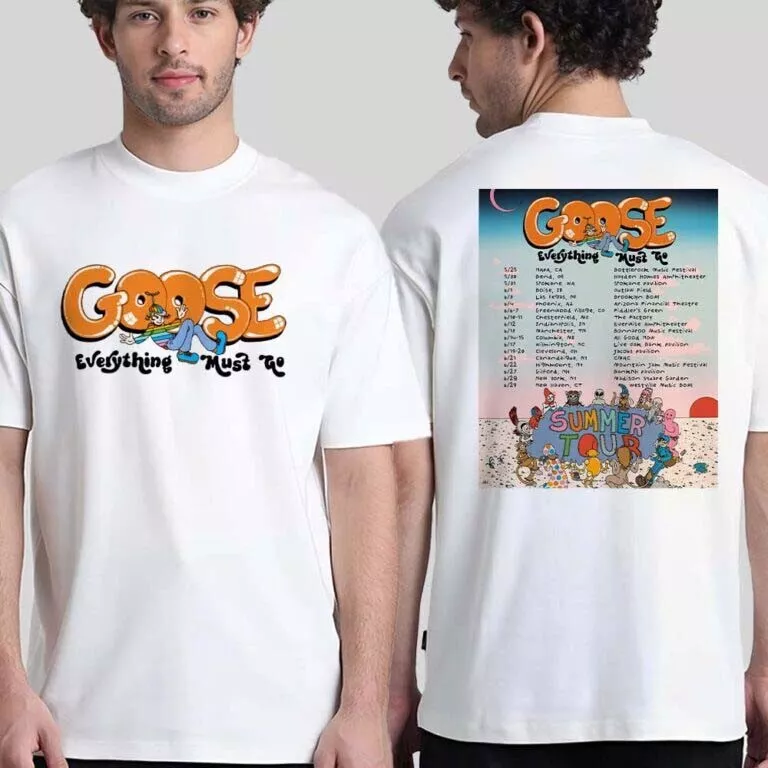 Goose Band Everything Must Go Summer Tour 2025 Dates List Print Unisex Shirt