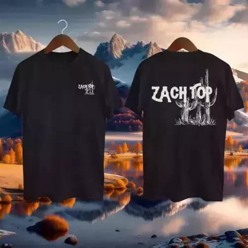 Zach Top Shirt Cold Beer Country Music Tour 2025 Comfy Cozy Shirt Gift 