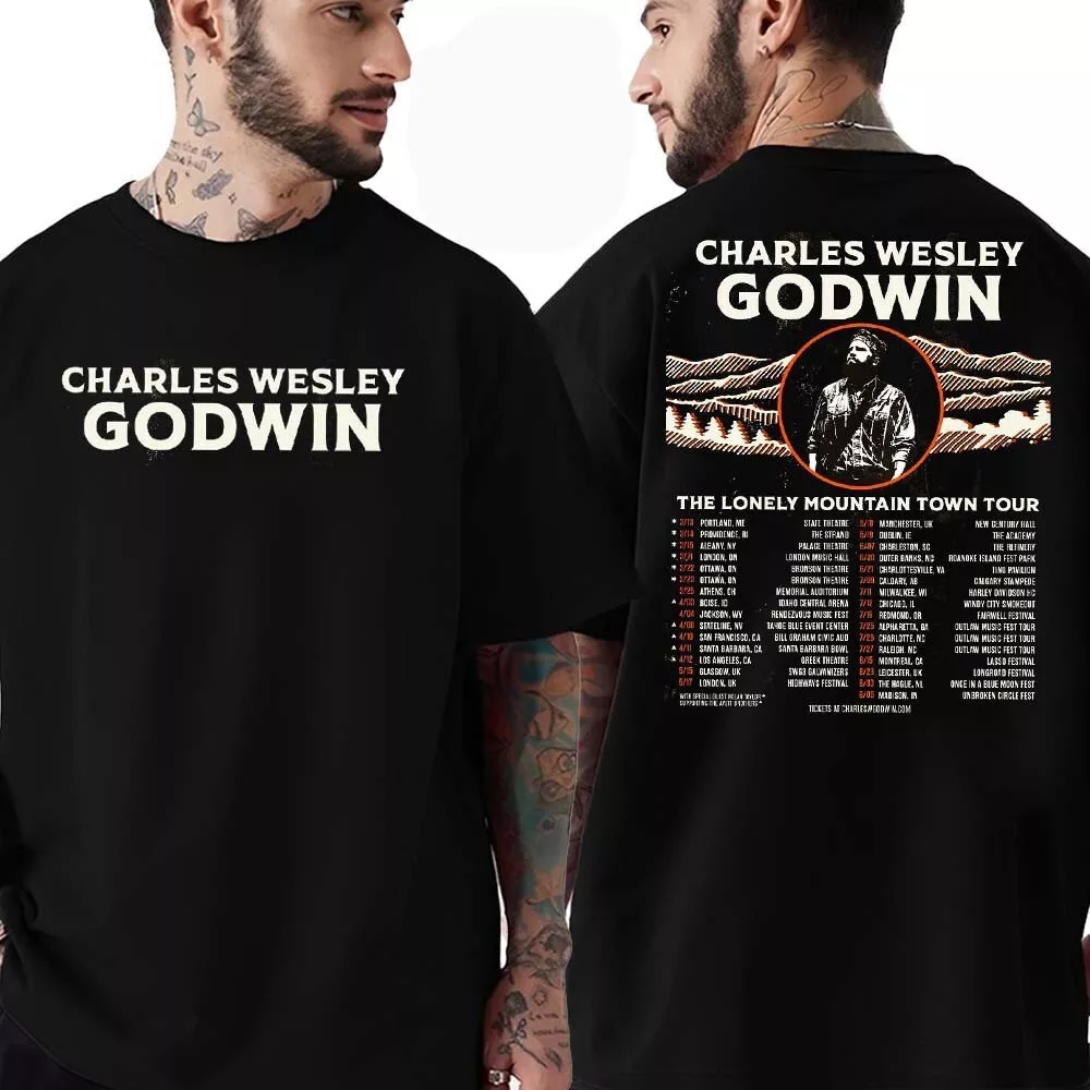 Charles Wesley Godwin The Lonely Tour 2025 With Guest Nolan Taylor Shirt