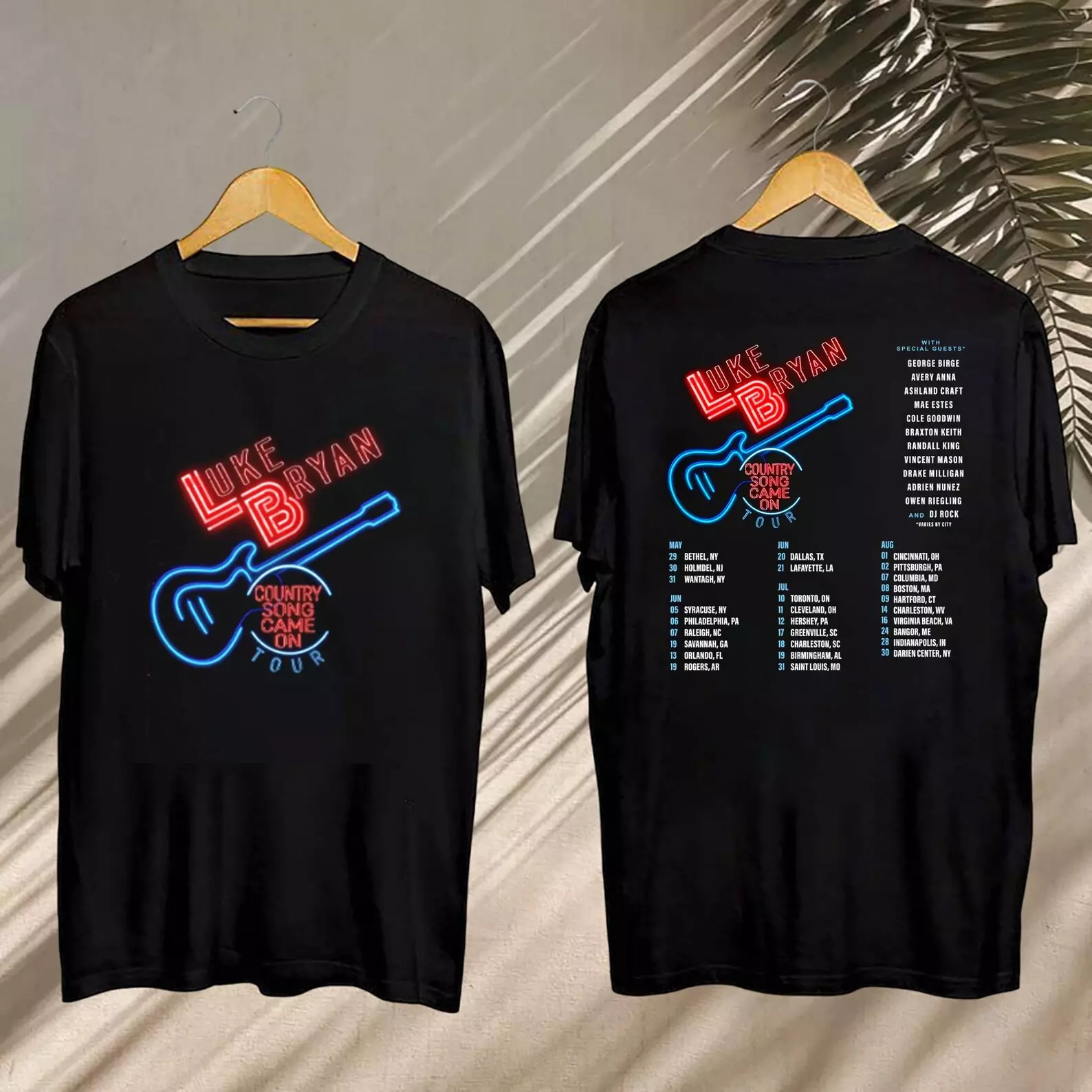 Luke Bryan Country Song Came On Tour 2025 Shirt