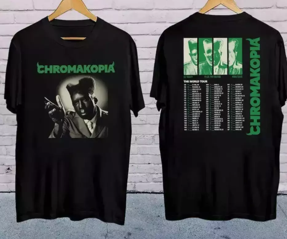 2025 Tyler The Creator Chromakopia Tour Shirt Tshirt