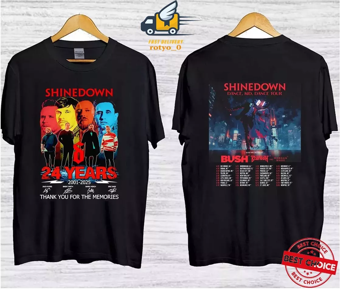 Shinedown 2025 Dance, Kid, Dance Tour Shirt, Hoodie, Gift For Fans