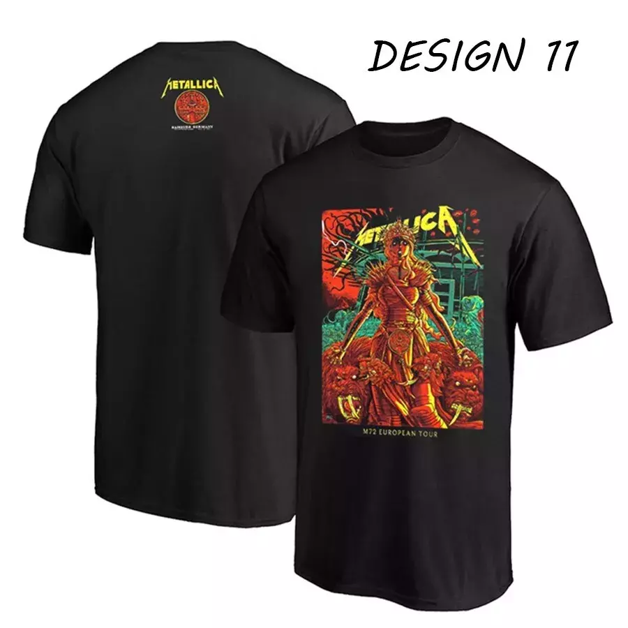 Shirt 2025 Metallica Tour Dates Gift For Fans, Heavy Metal Tour Edition