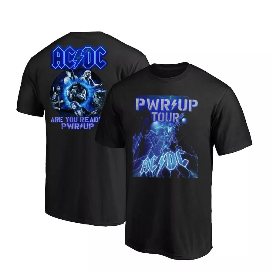 The Best Collection 2025 Ac Dc Are You Ready Pwr Up Up Tour Shirt
