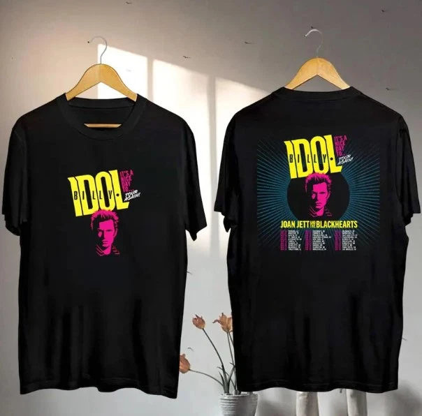2025 Billy Idol It'S Nice Day To Tour Again Shirt, Billy Idol 2025 Concert