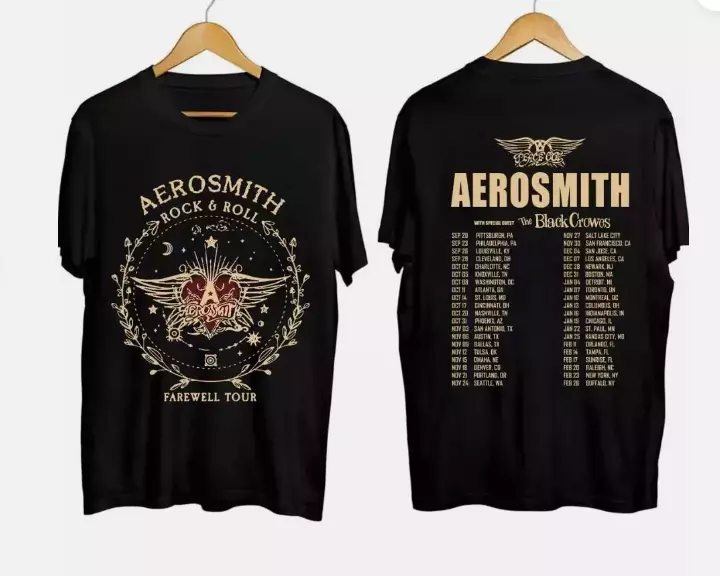 Aerosmith 2024-2025 North American Farewell Tour Shirt