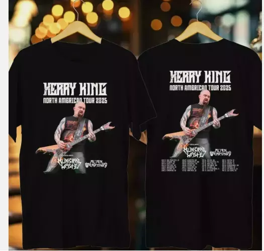 Shirt Kerry King North American Tour 2025
