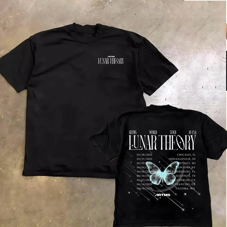 Artms Lunar Theory Shirt, Artms 2025 World Tour Shirt, Artms Kpop