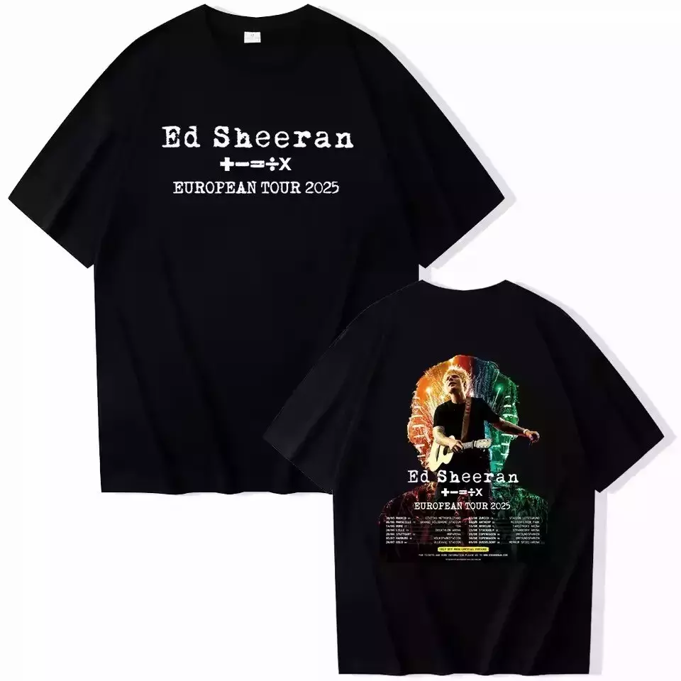 Ed Sheeran European Tour 2025 Shirt For Fans