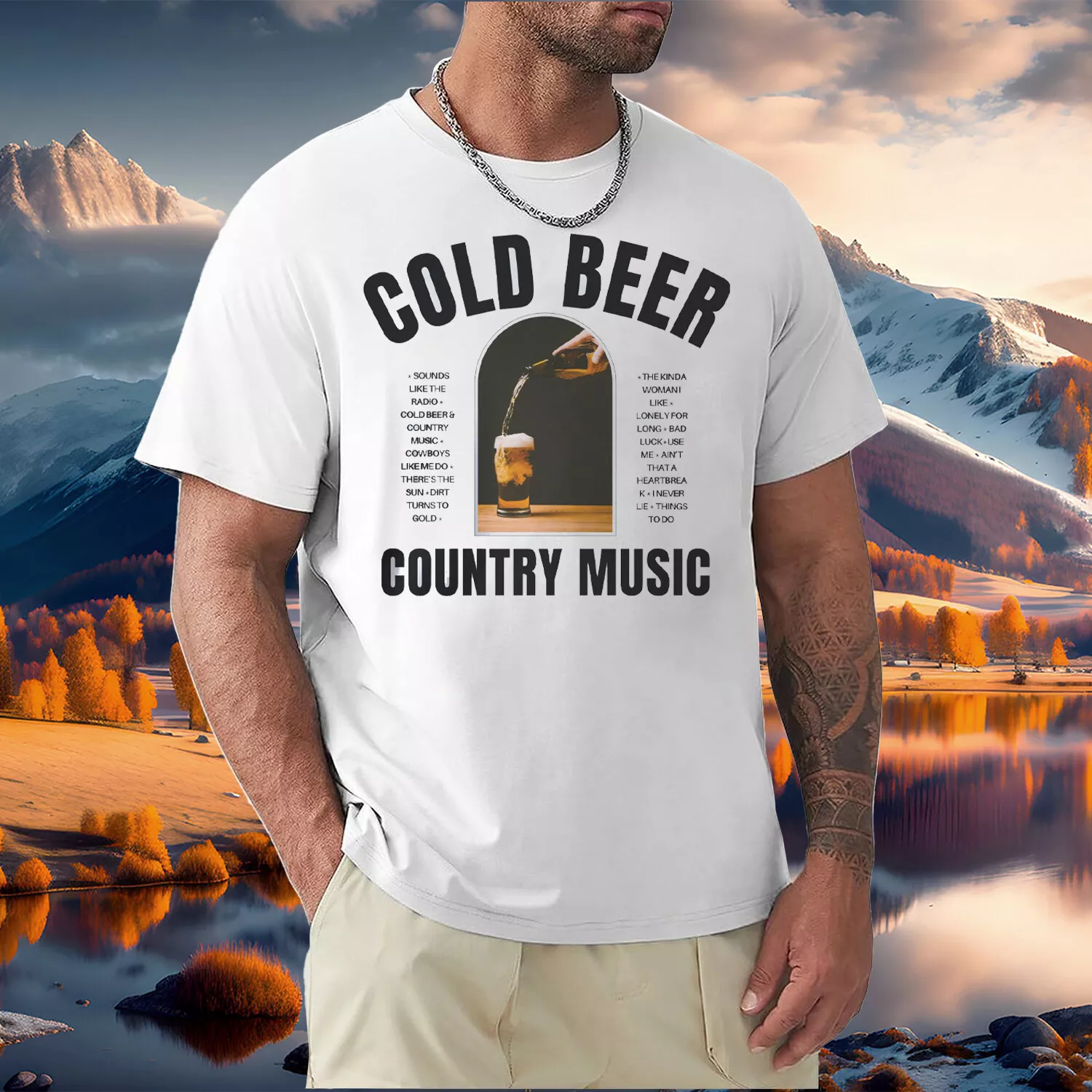 Cold Beer And Country Music, Zach Top 2025 Tour Country Music Shirt Gift 
