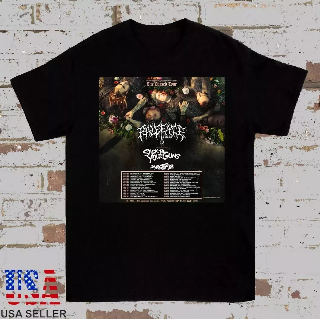 Paleface Swiss Band America Tour 2025 Shirt S-2Xl