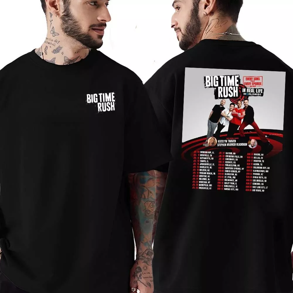 Big Time Rush Tour 2025 For Uk Us And Europe Dates List On July And Augusshirt