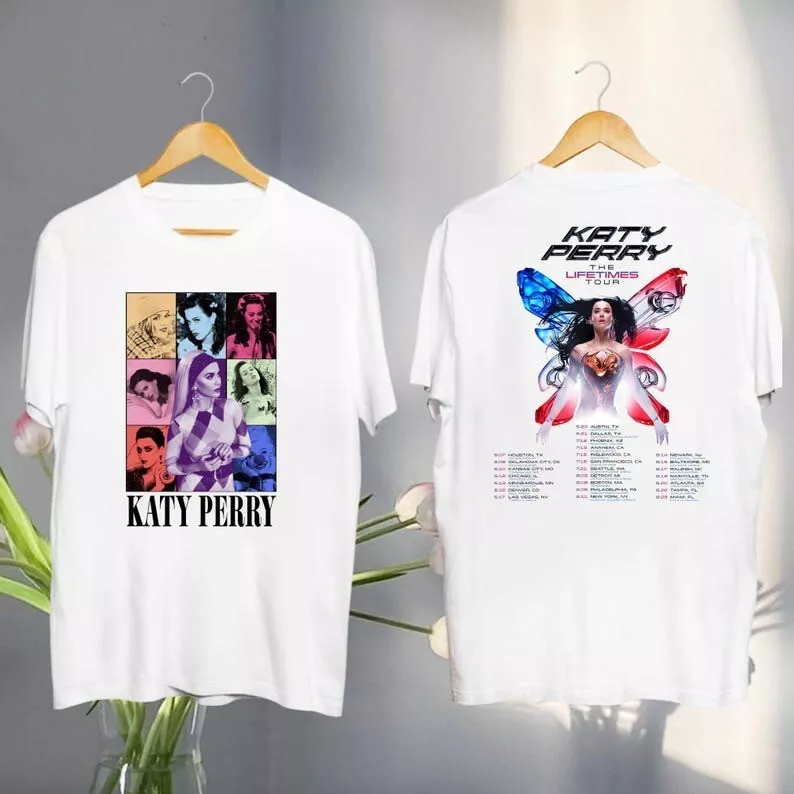 Katy Perry The Lifetime Tour 2025 Unisex Shirt Gift For Him, For Her