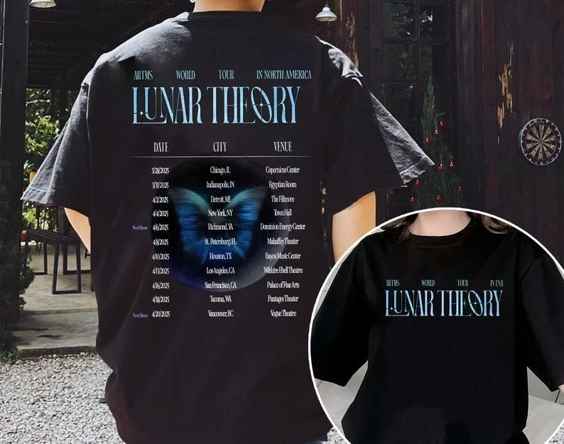 Artms Lunar Theory World Tour 2025 Shirt, Artms Member Kpop Tee, Artms Dall
