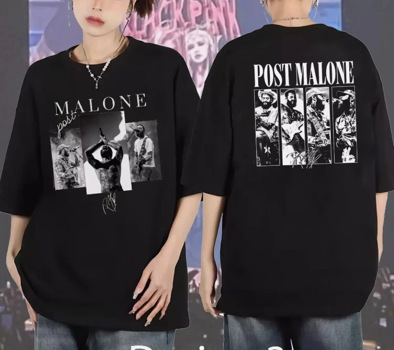 Post Malone With Jelly Roll The Big Ass Stadium Tour 2025 Shirt 3