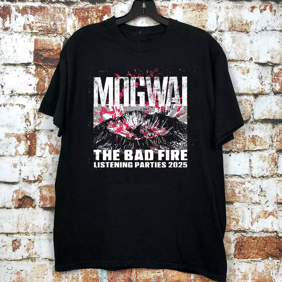 Mogwai Tour 2025 Band The Bad Fire Shirt 