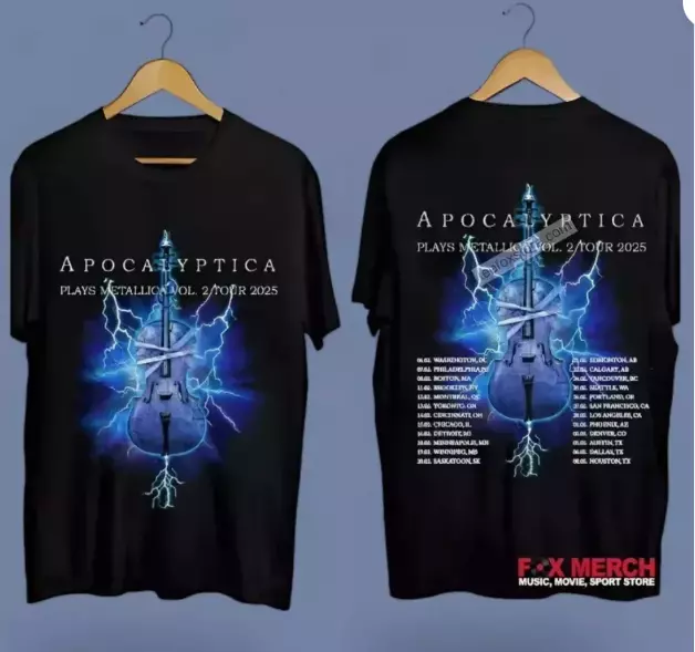 2025 Apocalyptica Tour Shirt